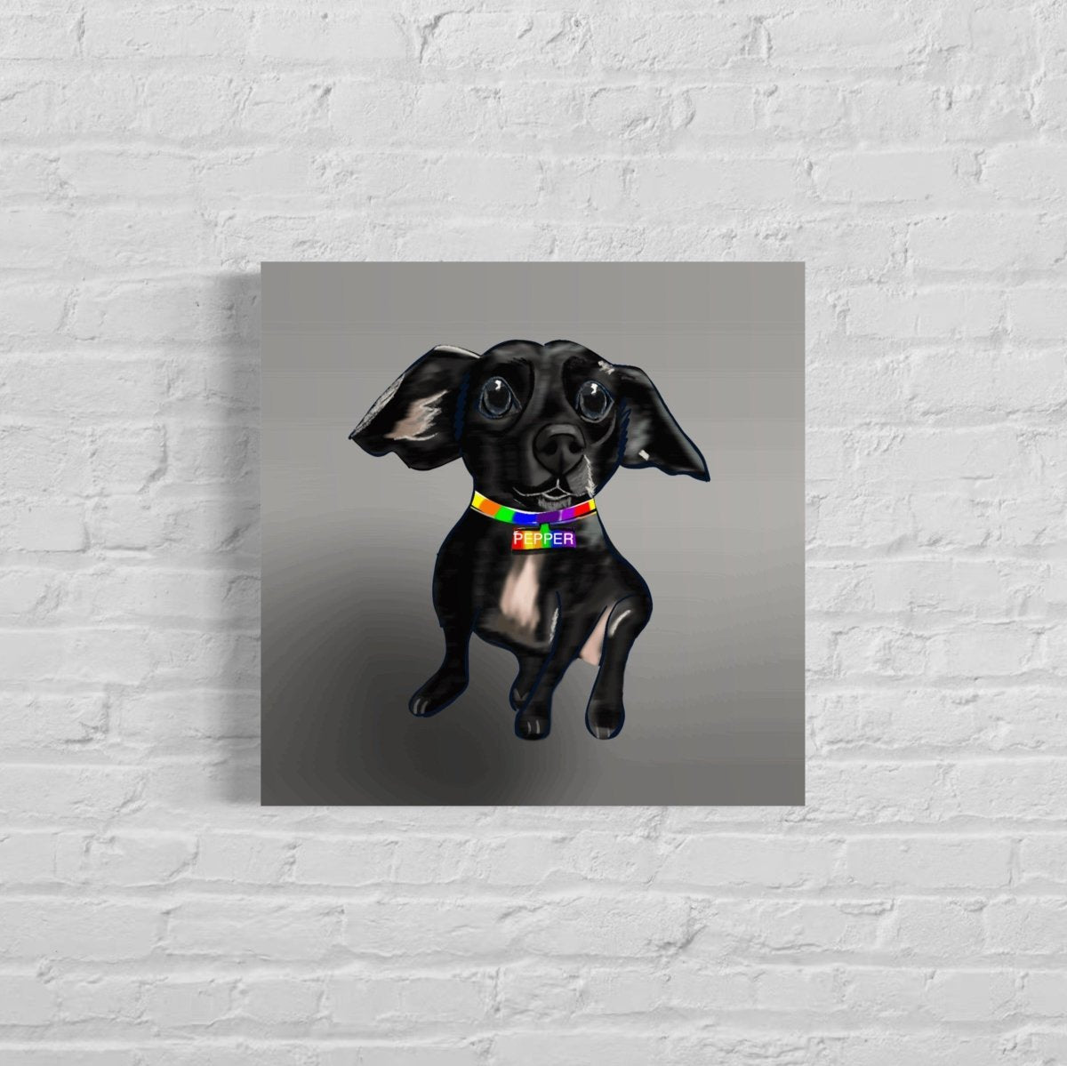 Personalized Cartoon Dachshund Painting, Custom Dachshund Caricature Drawing from Photo Illustrations (Copy) - Jarijadecreations