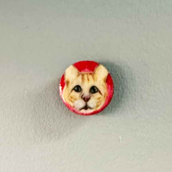 Bengal Miniature Magnet, Tiny Pet Portrait - Jarijadecreations