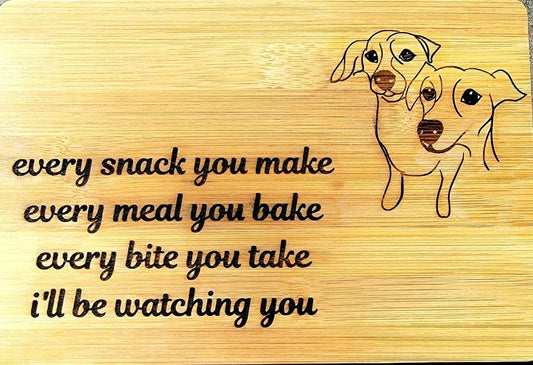 Cutting board with pets name for animal lovers, Dog Cutting Board Personalized, Custom engraving pets portrait, Pet Lover Gift, Cheese board - Jarijadecreations