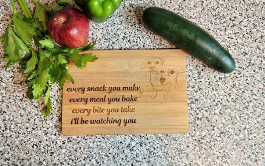 Cutting board with pets name for animal lovers, Dog Cutting Board Personalized, Custom engraving pets portrait, Pet Lover Gift, Cheese board - Jarijadecreations